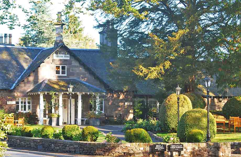 The Meikleour Arms Country Hotel In Perthshire Pub Restaurant